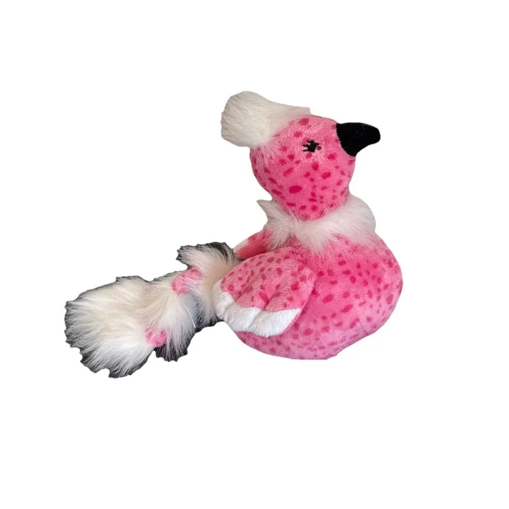 Ganz Webkinz Cherry Blossom Bird Pink Flamingo Stuffed Plush HM455 No Code Clean